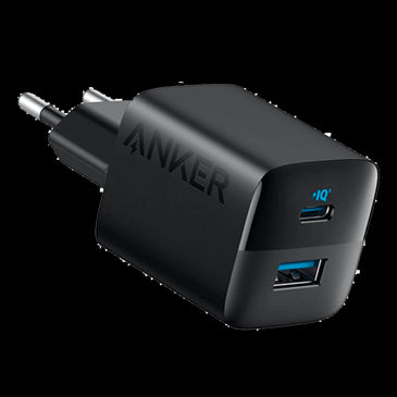 Anker 323 Dual USB USB-C Fast Charger Black