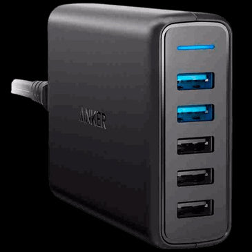 Anker PowerPort Speed 5x USB Quick Charger 18W Black