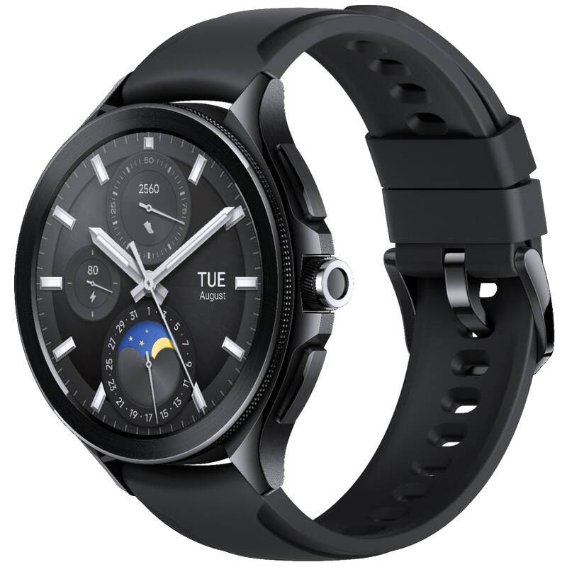 Xiaomi Watch 2 Pro 4G Black (Black Rubberen Strap)